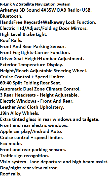 Renault Kadjar specification